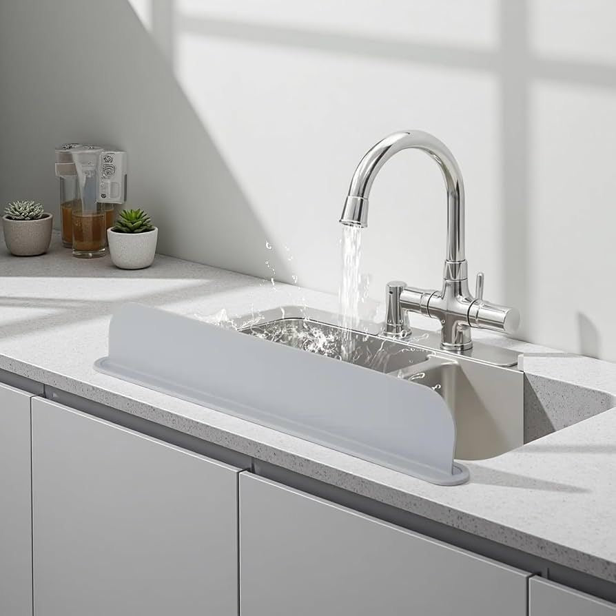 Splash Guard for Kitchen Sink & Countertop