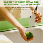 Splash Guard for Kitchen Sink & Countertop