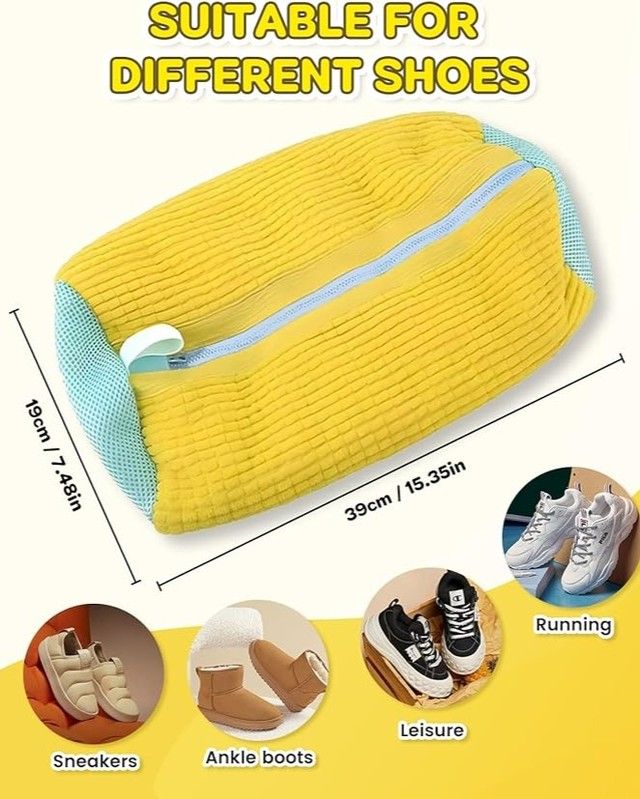 Shoe Washing machine Bag – Protect & Deep Clean Your Shoes Effortlessly